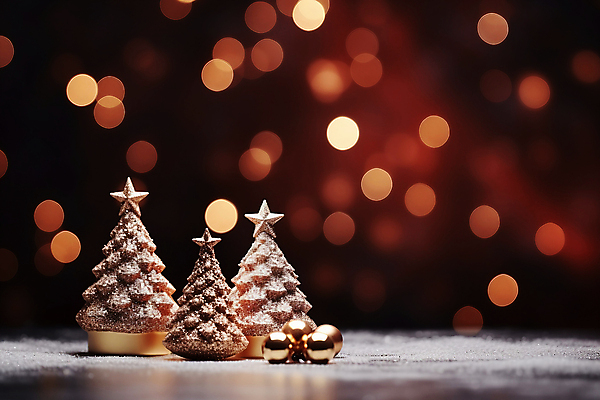 JPG 편집이미지 백그라운드 크리스마스 겨울 사람없음 크리스마스트리 분위기 보케 빛망울 오너먼트 편집실사 AI포토 AI콘텐츠 계절 기념일 컨셉 크리스마스장식 빛 CG 파일형식