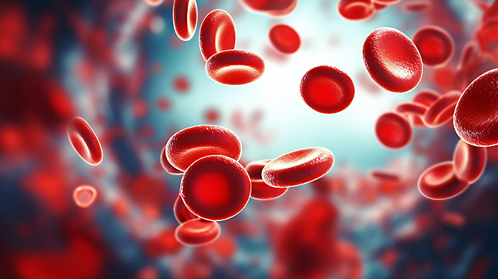 JPG 편집이미지 백그라운드 의학 사람없음 빨간색 흐름 혈액 혈관 적혈구 편집실사 AI컴퓨터그래픽 AI콘텐츠 컬러 컨셉 장기_의학 CG 혈구 파일형식