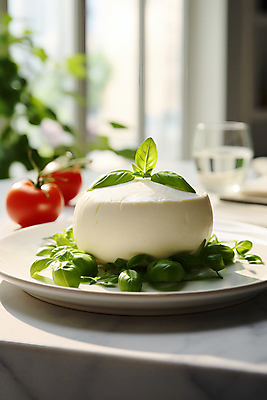 JPG 편집이미지 음식 토마토 요리 사람없음 신선 디지털합성 바질 모짜렐라치즈 카프레제 편집실사 AI포토 AI콘텐츠 채소 치즈 샐러드 CG 파일형식