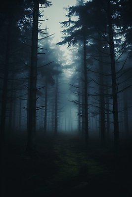 JPG 나무 편집이미지 자연 사람없음 고요 숲 디지털합성 편집실사 AI포토 AI콘텐츠 식물 CG 생태계 파일형식