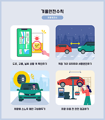 전신 손 여자 남자 도로 겨울 일러스트 자동차 돋보기 안전 상반신 성인 두명 신체부위 스마트폰 운전 승차 일기예보 확인 안전수칙 안전운전 네비게이션 안전거리 차량점검 성인만 스노우체인 국내일러스트 AI파일 계절 길 육상교통 교통시설 모션 사람 핸드폰 스마트기기 안전장비 교통안전 점검 자동차용품 파일형식 벡터