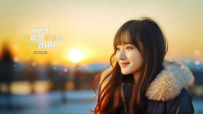 PSD 편집이미지 여자 밝음 한명 미소 웃음 상반신 청년 성인 햇빛 태양 일출 희망 새해인사 겨울옷 긍정 긍정적 의료성형뷰티 청년여자한명만 성인여자한명만 2024년 갑진년 이미지편집 자연요소 1 옷 감정 컨셉 겨울 새해 표정 사람 노을 인사 연도 여자한명만 성인여자만 청년여자만 파일형식