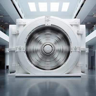 JPG 편집이미지 디자인 조명 사람없음 문 공간 흰색 디지털합성 보안 심플 금고 메카닉 편집소스 편집실사 AI컴퓨터그래픽 AI콘텐츠 컬러 안전 CG 파일형식