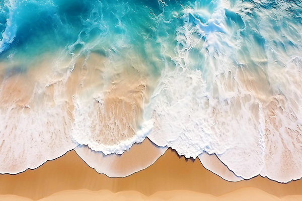 JPG 편집이미지 물결 파도 바다 자연 해변 사람없음 여름 편집실사 AI포토 AI콘텐츠 계절 CG 생태계 파일형식