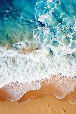 JPG 편집이미지 물결 파도 바다 자연 해변 사람없음 여름 편집실사 AI포토 AI콘텐츠 계절 CG 생태계 파일형식