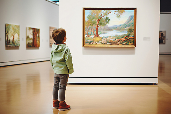 JPG 전신 편집이미지 남자 어린이 액자 문화예술 한명 서기 소년 취미 전시 전시회 디지털합성 그림 작품 예술품 관람 문화생활 소년한명만 편집실사 AI인물포토 AI콘텐츠 1 라이프스타일 모션 미술 사람 CG 남자한명만 소년만 파일형식 AI포토