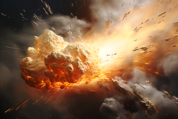 JPG 편집이미지 백그라운드 사람없음 빛 우주 행성 폭발 충돌 은하 혜성 편집실사 AI컴퓨터그래픽 AI콘텐츠 별 CG 파일형식