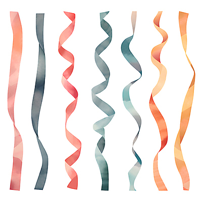 PSD 리본 일러스트 사람없음 장식 세트 끈 오브젝트 꾸미기 국내일러스트 파일형식