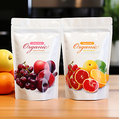 PSD 편집이미지 과일 사람없음 신선 유기농 패키지 파우치 이미지편집 웰빙 가방 파일형식