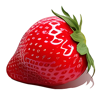 아이콘 딸기 사람없음 신선 광택 2D아이콘 AI파일 과일 파일형식 벡터
