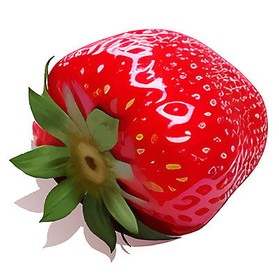 아이콘 딸기 사람없음 신선 광택 2D아이콘 AI파일 과일 파일형식 벡터