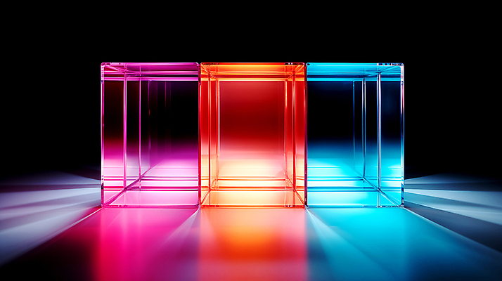 JPG 편집이미지 유리 조명 사람없음 빛 컬러풀 공간 디지털합성 LED 편집소스 이미지편집 편집실사 AI컴퓨터그래픽 AI콘텐츠 컬러 전구 재질 CG 파일형식