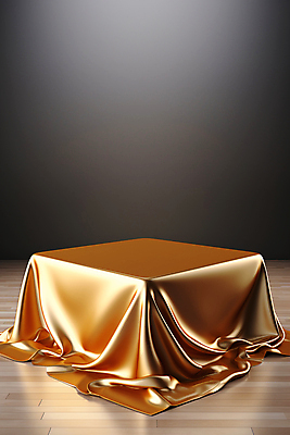 JPG 편집이미지 사람없음 사각형 금색 우아함 실크 디지털합성 덮기 포디움 편집소스 편집실사 AI포토 AI콘텐츠 도형 컬러 컨셉 모션 무대 직물 CG 파일형식