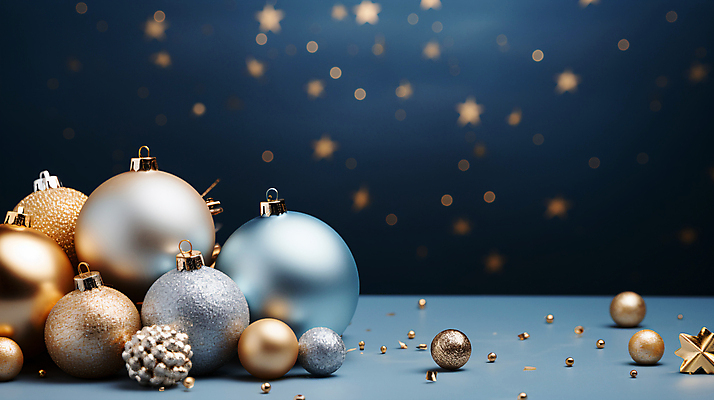 JPG 편집이미지 크리스마스장식 크리스마스 사람없음 장식볼 금색 화려 디지털합성 오너먼트 카피스페이스 편집소스 편집실사 AI포토 AI콘텐츠 기념일 컬러 컨셉 장식 공백 CG 파일형식