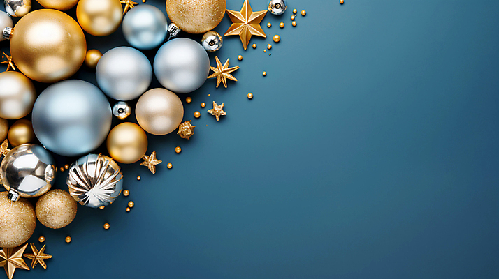 JPG 편집이미지 별 크리스마스장식 크리스마스 사람없음 장식볼 금색 화려 디지털합성 오너먼트 카피스페이스 편집소스 편집실사 AI포토 AI콘텐츠 자연요소 기념일 컬러 컨셉 장식 공백 CG 파일형식
