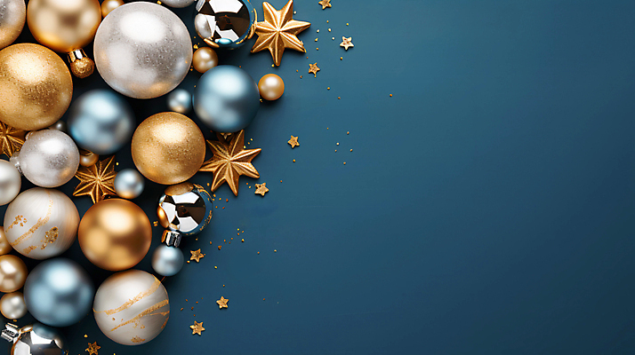 JPG 편집이미지 별 크리스마스장식 크리스마스 사람없음 장식볼 금색 화려 디지털합성 오너먼트 카피스페이스 편집소스 편집실사 AI포토 AI콘텐츠 자연요소 기념일 컬러 컨셉 장식 공백 CG 파일형식