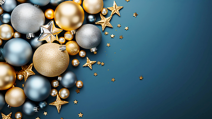 JPG 편집이미지 별 크리스마스장식 크리스마스 사람없음 장식볼 금색 화려 디지털합성 오너먼트 카피스페이스 편집소스 편집실사 AI포토 AI콘텐츠 자연요소 기념일 컬러 컨셉 장식 공백 CG 파일형식