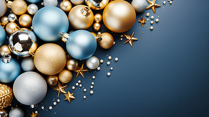 JPG 편집이미지 별 크리스마스장식 크리스마스 사람없음 장식볼 금색 화려 디지털합성 오너먼트 카피스페이스 편집소스 편집실사 AI포토 AI콘텐츠 자연요소 기념일 컬러 컨셉 장식 공백 CG 파일형식