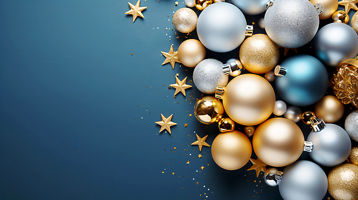 JPG 편집이미지 별 크리스마스장식 크리스마스 사람없음 장식볼 금색 화려 디지털합성 오너먼트 카피스페이스 편집소스 편집실사 AI포토 AI콘텐츠 자연요소 기념일 컬러 컨셉 장식 공백 CG 파일형식
