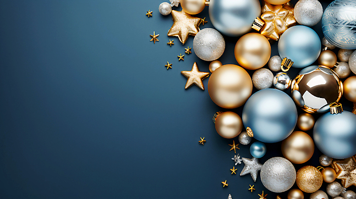 JPG 편집이미지 별 크리스마스장식 크리스마스 사람없음 장식볼 금색 화려 디지털합성 오너먼트 카피스페이스 편집소스 편집실사 AI포토 AI콘텐츠 자연요소 기념일 컬러 컨셉 장식 공백 CG 파일형식