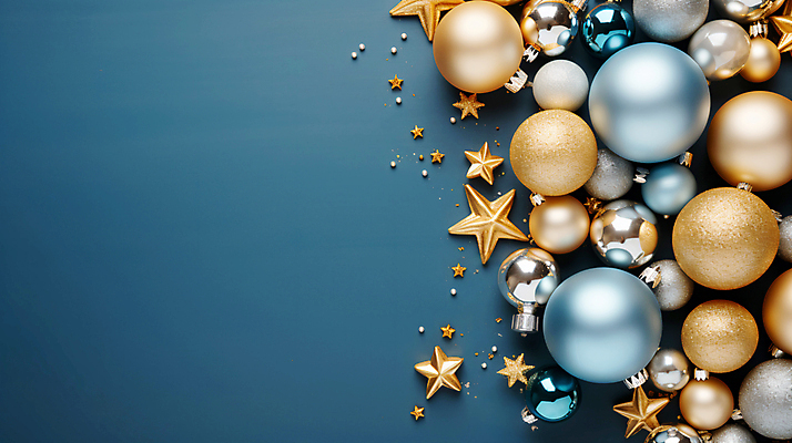 JPG 편집이미지 별 크리스마스장식 크리스마스 사람없음 장식볼 금색 화려 디지털합성 오너먼트 카피스페이스 편집소스 편집실사 AI포토 AI콘텐츠 자연요소 기념일 컬러 컨셉 장식 공백 CG 파일형식