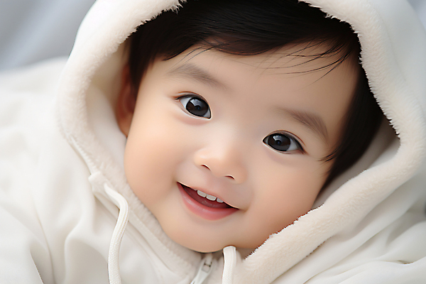 JPG 편집이미지 행복 얼굴 사랑 한명 미소 웃음 앞모습 귀여움 흰색 아기 포근함 의료성형뷰티 아기만 편집실사 AI인물포토 AI콘텐츠 1 감정 뷰포인트 컬러 컨셉 표정 사람 신체부위 감각 CG 파일형식 AI포토