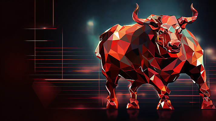 JPG 편집이미지 사람없음 금융 경제 디지털 거래 주식 황소 투자 금융거래 상한가 스톡 주식시장 증권시장 폴리곤 이미지편집 편집실사 AI컴퓨터그래픽 AI콘텐츠 비즈니스 소 시장 CG 파일형식