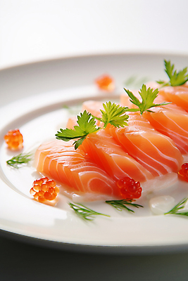 JPG 편집이미지 접시 음식 사람없음 생선회 신선 연어회 편집실사 AI포토 AI콘텐츠 식기 회 CG 연어 파일형식