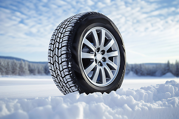 JPG 편집이미지 겨울 사람없음 설원 눈 디지털합성 타이어 편집실사 AI포토 AI콘텐츠 자연요소 계절 날씨 눈_날씨 CG 파일형식