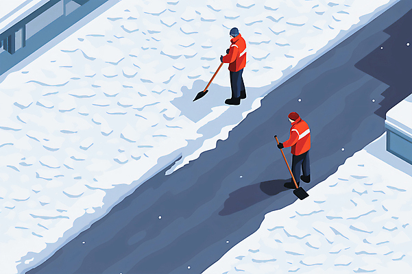 전신 PSD 남자 도로 백그라운드 겨울 일러스트 들기 성인 두명 추위 눈 도시 청소 삽 제설 성인남자만 눈덮임 제설도구 국내일러스트 자연요소 계절 길 컨셉 교통시설 모션 날씨 사람 도구 남자만 성인만 파일형식