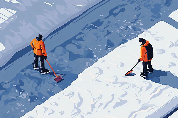 전신 PSD 남자 도로 백그라운드 겨울 일러스트 들기 성인 두명 추위 눈 도시 청소 제설 성인남자만 눈덮임 제설도구 넉가래 국내일러스트 자연요소 계절 길 컨셉 교통시설 모션 날씨 사람 도구 남자만 성인만 파일형식