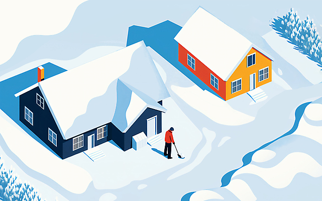 전신 PSD 남자 백그라운드 겨울 일러스트 주택 한명 들기 성인 추위 눈 도시 청소 삽 제설 성인남자한명만 눈덮임 제설도구 국내일러스트 자연요소 1 계절 컨셉 모션 날씨 사람 건물 도구 남자한명만 성인남자만 파일형식