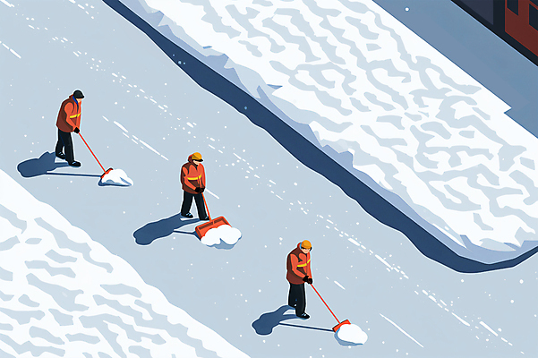 전신 PSD 남자 도로 백그라운드 겨울 일러스트 들기 성인 세명 추위 눈 도시 청소 삽 제설 성인남자만 눈덮임 제설도구 국내일러스트 자연요소 계절 길 컨셉 교통시설 모션 날씨 사람 도구 남자만 성인만 파일형식