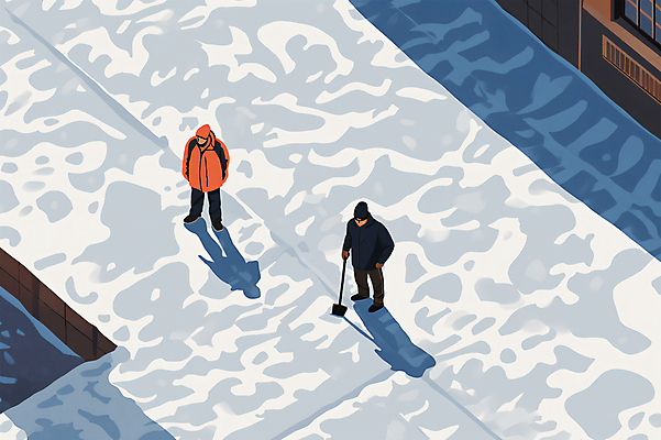 전신 PSD 남자 도로 백그라운드 겨울 일러스트 거리 들기 성인 두명 건물 추위 눈 도시 청소 삽 제설 성인남자만 눈덮임 제설도구 국내일러스트 자연요소 건축물 계절 길 컨셉 교통시설 모션 날씨 사람 도구 남자만 성인만 파일형식