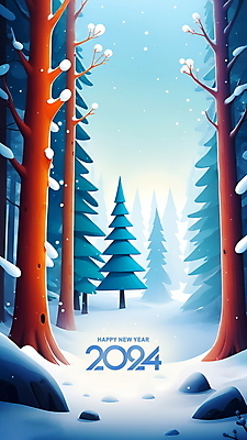 PSD 나무 편집이미지 겨울 사람없음 바위 눈 숲속 숲 디지털합성 편집소스 2024년 눈덮임 이미지편집 자연요소 식물 계절 컨셉 날씨 돌_바위 연도 파일형식