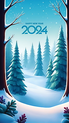 PSD 나무 편집이미지 겨울 사람없음 눈 풀 숲속 숲 디지털합성 편집소스 2024년 눈덮임 이미지편집 자연요소 식물 계절 컨셉 날씨 연도 파일형식