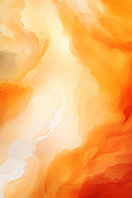 JPG 백그라운드 일러스트 붓터치 추상 수채화 사람없음 주황색 번짐 국내일러스트 AI일러스트 AI콘텐츠 컬러 무늬 파일형식 효과