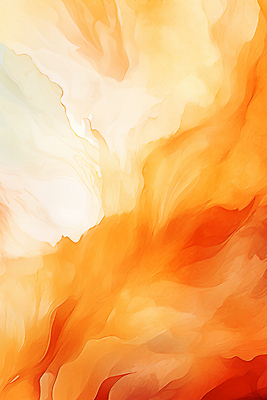 JPG 백그라운드 일러스트 붓터치 추상 수채화 사람없음 주황색 번짐 국내일러스트 AI일러스트 AI콘텐츠 컬러 무늬 파일형식 효과