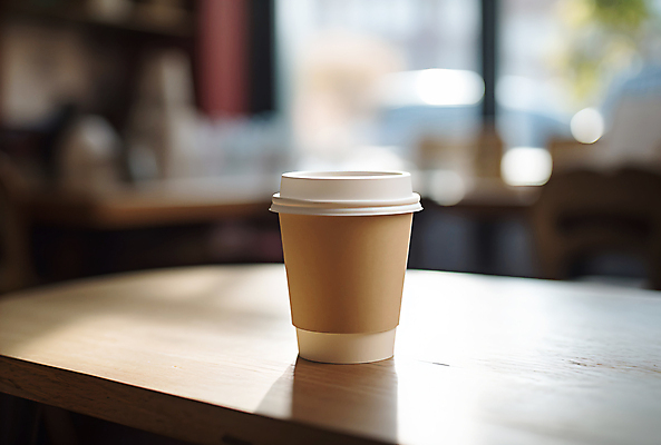 JPG 편집이미지 커피 탁자 사람없음 카페 커피잔 일회용 오브젝트 테이크아웃 블러효과 테이크아웃컵 편집실사 AI포토 AI콘텐츠 음료 가구 잔 컵 상점 CG 블러 파일형식 효과