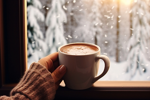 JPG 편집이미지 라이프스타일 손 여유 커피 겨울 휴식 신체부위 머그컵 잡기 포근함 창가 디지털합성 코코아 따뜻한음료 편집실사 AI인물포토 AI콘텐츠 계절 감정 음료 컨셉 창문 모션 사람 생활 컵 감각 CG 파일형식 AI포토