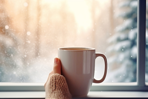 JPG 편집이미지 라이프스타일 손 여유 커피 겨울 휴식 신체부위 머그컵 잡기 포근함 창가 디지털합성 따뜻한음료 편집실사 AI인물포토 AI콘텐츠 계절 감정 음료 컨셉 창문 모션 사람 생활 컵 감각 CG 파일형식 AI포토