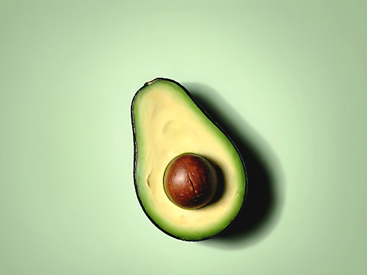 JPG 편집이미지 백그라운드 단면 사람없음 초록색 디지털합성 아보카도 편집소스 편집실사 AI포토 AI콘텐츠 컬러 과일 CG 파일형식