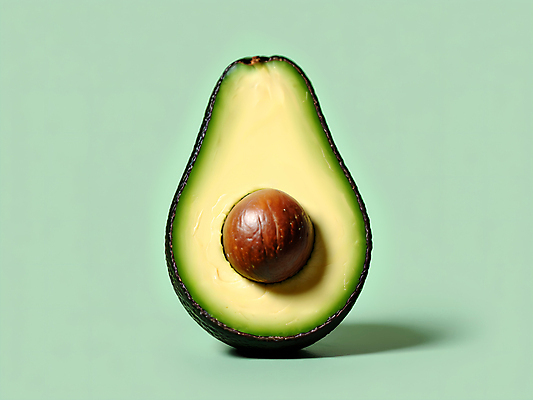JPG 편집이미지 백그라운드 단면 사람없음 초록색 디지털합성 아보카도 편집소스 편집실사 AI포토 AI콘텐츠 컬러 과일 CG 파일형식