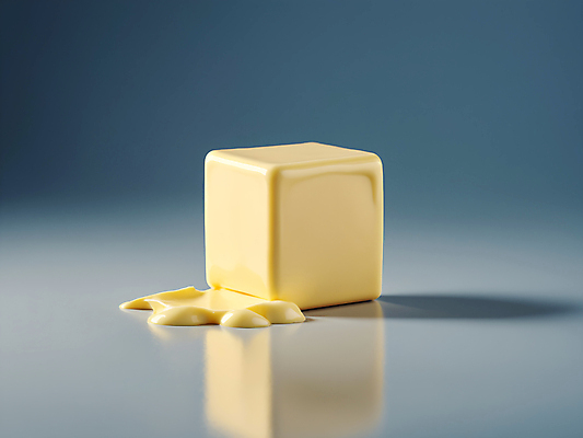 JPG 편집이미지 조각 식재료 사람없음 사각형 큐브 디지털합성 정사각형 버터 입체도형 편집소스 편집실사 AI컴퓨터그래픽 AI콘텐츠 도형 입체 CG 파일형식