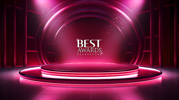 PSD 편집이미지 백그라운드 조명 사람없음 빛 공간 무대 자주색 스포트라이트 단상 시상 시상식 연말 포디움 비어있는 이미지편집 컬러 파일형식
