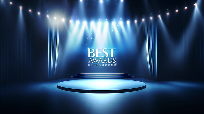 PSD 편집이미지 백그라운드 조명 사람없음 빛 공간 무대 남색 단상 시상 시상식 연말 포디움 비어있는 이미지편집 컬러 파일형식