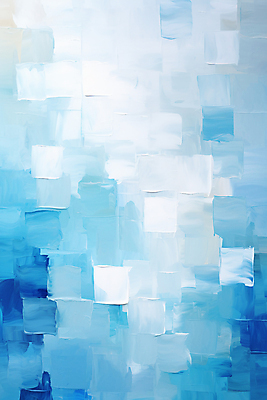 JPG 편집이미지 백그라운드 페인팅 붓터치 사람없음 파란색 페인트 질감 유화 이미지편집 편집실사 AI컴퓨터그래픽 AI콘텐츠 컬러 미술 CG 파일형식