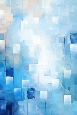 JPG 편집이미지 백그라운드 페인팅 붓터치 사람없음 파란색 페인트 질감 유화 이미지편집 편집실사 AI컴퓨터그래픽 AI콘텐츠 컬러 미술 CG 파일형식