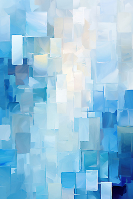 JPG 편집이미지 백그라운드 페인팅 붓터치 사람없음 파란색 페인트 질감 유화 이미지편집 편집실사 AI컴퓨터그래픽 AI콘텐츠 컬러 미술 CG 파일형식