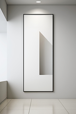 JPG 편집이미지 포스터 액자 백그라운드 사람없음 인테리어 흰색 클래식 디지털합성 모던 편집소스 미니멀 편집실사 AI포토 AI콘텐츠 디자인 컬러 컨셉 CG 파일형식